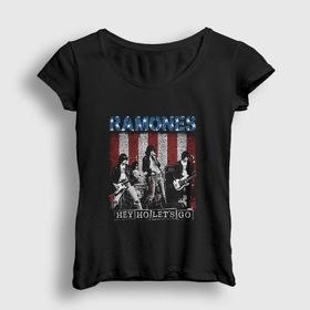 Presmono Go Ramones Kadın T-shirt