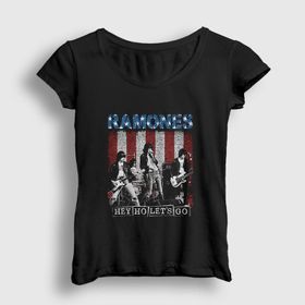Presmono Go Ramones Kadın T-shirt