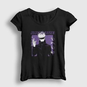 Presmono Gojo Anime Jujutsu Kaisen Kadın T-shirt
