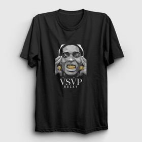 Presmono Gold ASAP Rocky Siyah Unisex T-Shirt