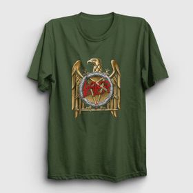 Presmono Gold Eagle Slayer Haki Unisex T-Shirt