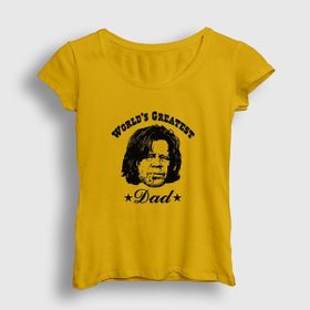 Presmono Greatest Dad Shameless Kadın T-shirt