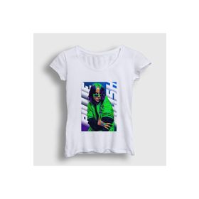 Presmono Green Billie Eilish Kadın T-shirt