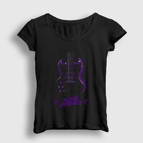 Presmono Guitar Black Sabbath Kadın T-shirt