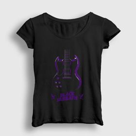 Presmono Guitar Black Sabbath Kadın T-shirt