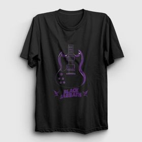 Presmono Guitar Black Sabbath Kadın T-shirt