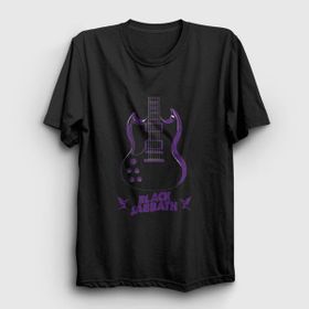 Presmono Guitar Black Sabbath Siyah Unisex T-Shirt