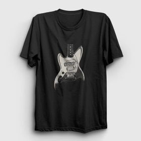 Presmono Guitar Nirvana Siyah Unisex T-Shirt