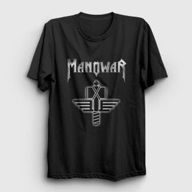 Presmono Hammer Logo Manowar Kadın T-shirt