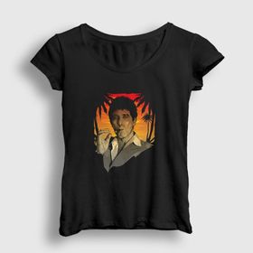 Presmono Hawaii Film Scarface Kadın T-shirt