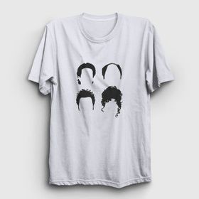 Presmono Heads Seinfeld Beyaz Unisex T-shirt