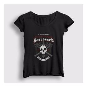 Presmono Here Hatebreed Kadın T-shirt