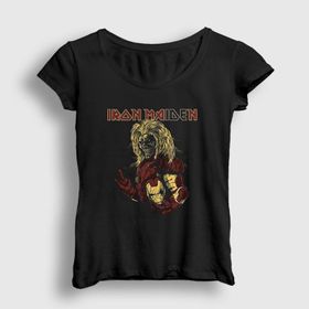 Presmono Hero Iron Maiden Kadın T-shirt