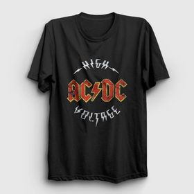 Presmono High Voltage Ac/Dc Kadın T-shirt