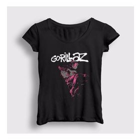 Presmono Hollow Gorillaz Kadın T-shirt