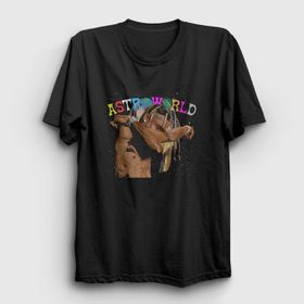 Presmono Hug Astroworld Travis Scott Kadın T-shirt