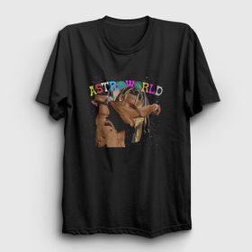 Presmono Hug Astroworld Travis Scott Kadın T-shirt