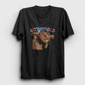 Presmono Hug Astroworld Travis Scott Kadın T-shirt