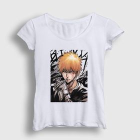 Presmono Ichigo Anime Bleach Kadın T-shirt
