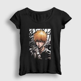 Presmono Ichigo Anime Bleach Kadın T-shirt