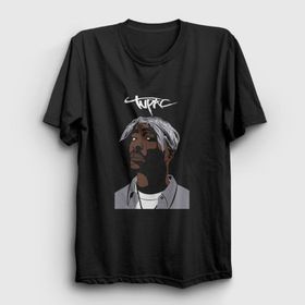 Presmono Icon Tupac Shakur Kadın T-shirt