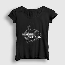 Presmono Impossible Muhammed Ali Kadın T-shirt