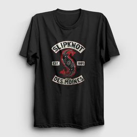 Presmono Iowa Slipknot Siyah Unisex T-shirt