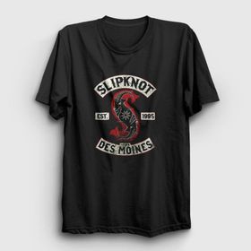 Presmono Iowa Slipknot Siyah Unisex T-shirt