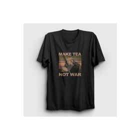 Presmono Iroh Make Tea Anime Avatar The Last Airbender Siyah Unisex T-shirt