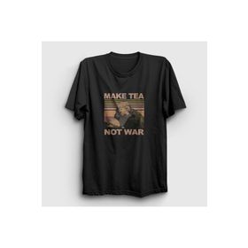 Presmono Iroh Make Tea Anime Avatar The Last Airbender Siyah Unisex T-shirt