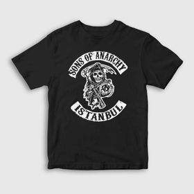 Presmono İstanbul Sons Of Anarchy Beyaz Unisex T-shirt