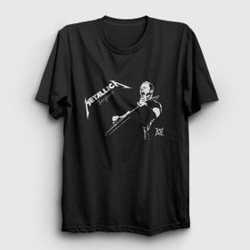 Presmono Jaymz Metallica Siyah Unisex T-Shirt
