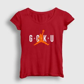 Presmono Kadın Air Goku Anime Dragon Ball T-shirt