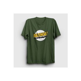 Presmono Kadın Bazinga The Big Bang Theory T-shirt