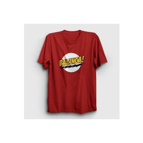 Presmono Kadın Bazinga The Big Bang Theory T-shirt