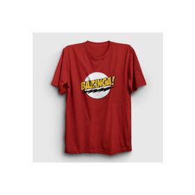 Presmono Kadın Bazinga The Big Bang Theory T-shirt