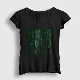Presmono Kadın Code Film The Matrix T-shirt
