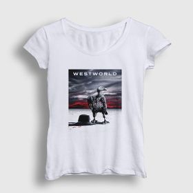 Presmono Kadın Cover Westworld T-shirt