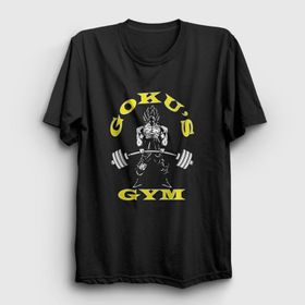 Presmono Kadın Gym Goku Anime Dragon Ball T-shirt