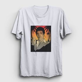Presmono Kadın Hawaii Film Scarface T-shirt