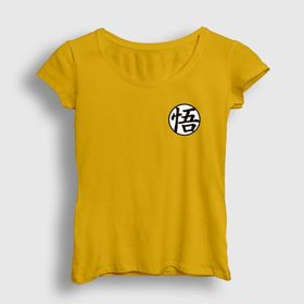 Presmono Kadın Kanji Go Anime Dragon Ball T-shirt