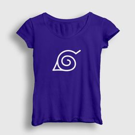Presmono Kadın Konoha Anime Naruto T-shirt