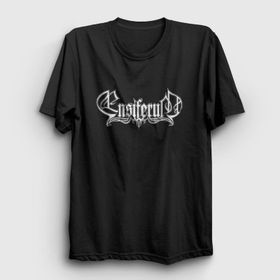 Presmono Kadın Logo Ensiferum T-shirt
