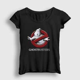 Presmono Kadın Logo Film Hayalet Avcıları Ghostbusters T-shirt