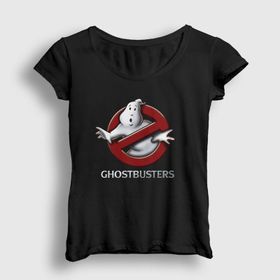 Presmono Kadın Logo Film Hayalet Avcıları Ghostbusters T-shirt