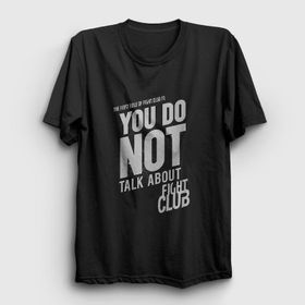 Presmono Kadın Rule Film Dövüş Kulübü Fight Club T-shirt