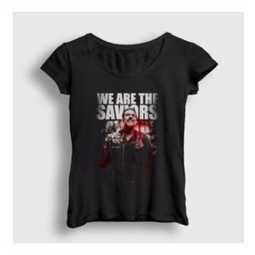 Presmono Kadın Saviors The Walking Dead T-shirt