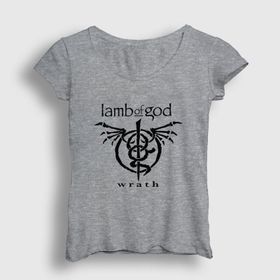 Presmono Kadın Wrath Lamb Of God T-shirt