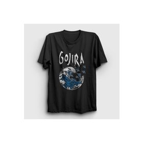 Presmono Kanagawa Wave Gojira Kadın T-shirt
