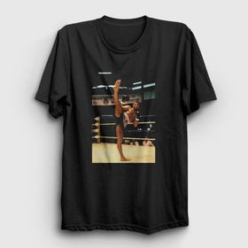 Presmono Kickboxer Film Jean Claude Van Damme Beyaz Unisex T-shirt